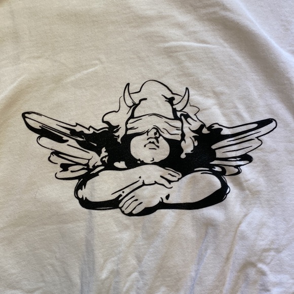 NWOT Sold Out HTF Boys Lie Stupid Cupid Crewneck sz S/M - Picture 6 of 7